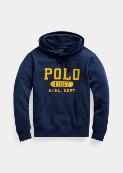 Polo Ralph Lauren Fleece Graphic Hættetrøje Herre Danmark (LYEIQ5709)